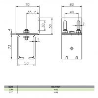 Držák profilu-boční 23M - foto č. 2
